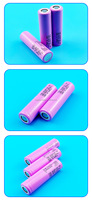 Baterai Lithium Ion Silinder Isi Ulang Samsung INR18650-35E 3.6V 3500mAh Katoda LiNiMnCoO2 Suhu Operasi -20~60C 10A