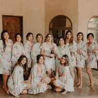 FUNG 6012 Nouvelle Robe à Volants Fleurs en Rayonne, Robes de Demoiselle d'Honneur Personnalisées, Vêtements de Nuit Sexy Kimono