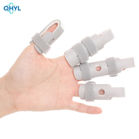 Attelle de doigt ovale réglable confortable pour adulte – Protection de base unisexe pour la fixation des doigts