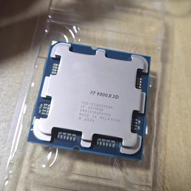 CPU R7 9800x3D CPU 8Cores 16TB 4.7GHz Zen 5 Socket AM5 Desktop Processor For High-performance Gaming And Esports