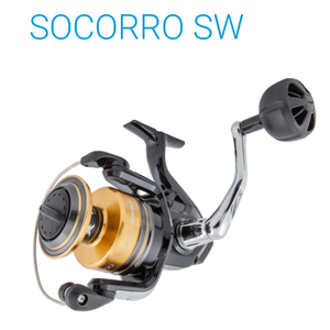 <span class=keywords><strong>Shimano</strong></span> SOCORRO SW — <span class=keywords><strong>moulinet</strong></span> de pêche à la traine, équipement à tambour fixe, adapté à l'eau salée, grande <span class=keywords><strong>mer</strong></span>, 100%: 1, 4 + 1 roulements, nouveauté, 4.9 - Product Image 2