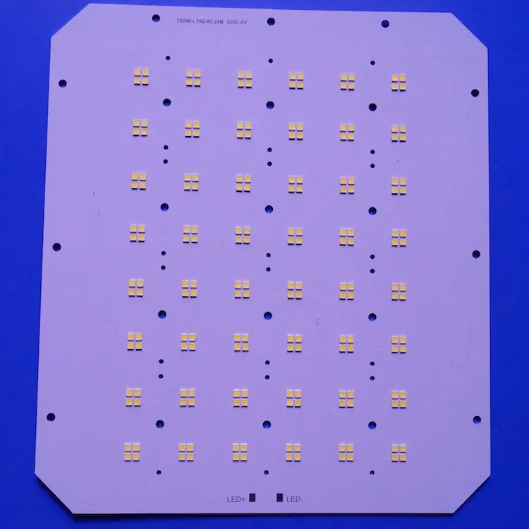 Módulo personalizado do pwb do diodo emissor de luz 100w 120w 150w 200w led 3030 smd