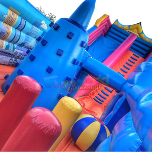 Parcours d'obstacles gonflable commercial pvc bounce <b>house</b> adult <b>inflatable</b> Europe obstacle course - Product Image 5