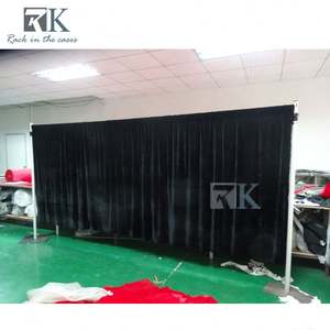 Draperies occultantes Supports en aluminium personnalisés Événements Toile de fond Tuyau et drapé - Product Image 2