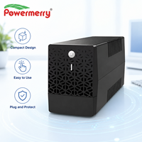 Mini-onduleur intelligent 650VA 360W 230Vac 50Hz avec AVR, alimentation de secours avec LED, USB, WiFi, CE, TUV, RoHS pour ordinateur, routeur, TPV, vidéosurveillance, utilisation UE