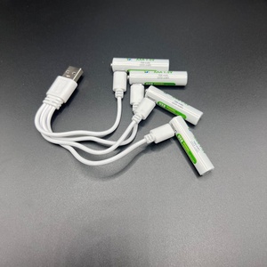 AA充電式バッテリー: 1.5V USBバッテリー、リチウムイオン充電式2000mWhリチウムイオンバッテリー - Product Image 3