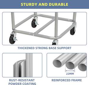 भंडारण मैनैक वाणिज्यिक भारी शुल्क स्टील फ्रेम 160 समर्थित - Product Image 2