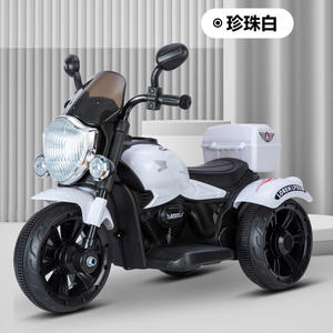 男女通用高品质电动音乐灯电池供电塑料骑乘汽车玩具，适合2-4岁5-7岁儿童新到货 - Product Image 2