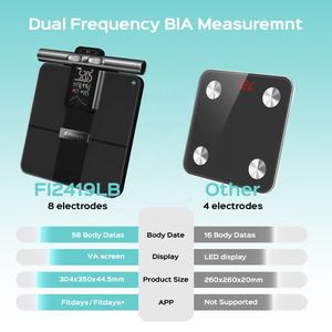 Welland salle de bains ménage IMC électronique Corps analyseur de Graisse échelles électronique intelligent chiffres pesant échelle de graisse app - Product Image 4