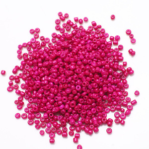 6/0 8/0 11/0 2mm 3mm 4mm 450g เม็ดลูกปัดแก้วสีทึบสำหรับทำสร้อยคอ DIY สร้อยข้อมือต่างหูเครื่องประดับขายส่ง - Product Image 3