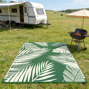 Tapis d'extérieur portable écologique, imperméable, résistant à l'humidité, durable, élégant, pour le camping, la plage et les voyages - Product Image 5