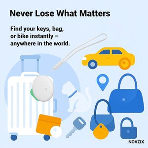 Localizador Inalámbrico: Compatible con Apple Find My, Rastreo GPS y Antipérdida, Universal para Llaves de Auto, Mascotas y Equipaje - Product Image 5