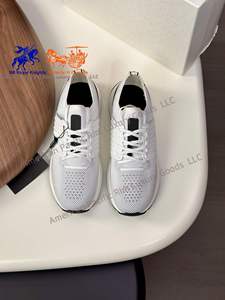 Chaussures de sport à lacets en cuir véritable D-G pour hommes et femmes, nouveau style, légères, de haute qualité, tendance, hiver, souples - Product Image 4