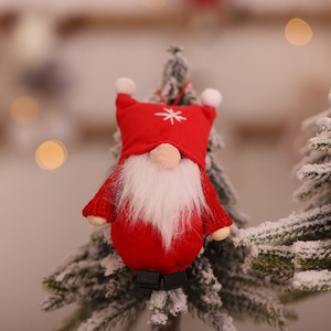 Scandinavian Inspired Minimalist <b>Christmas</b> Tree <b>Decor</b> Knitted Faceless Woolen Doll Soft Hanging Ornaments for Holiday - Product Image 5