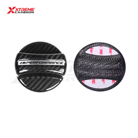 XTREME Twill & Forged M Style - Cache-bouchon de réservoir de carburant en fibre de carbone sèche, garniture décorative pour BMW M2 M3 M4 M5 X4 X5 X6