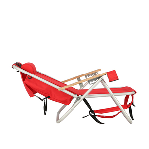 Kejie Adjustable Portable Steel Frame Outdoor Furniture Modern Design Foldable Beach Chair with <b>Storage</b> Bag for Outdoor <b>Camp</b> - Product Image 4