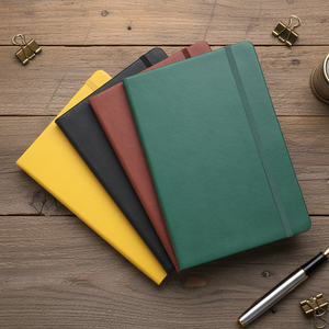 <span class=keywords><strong>Agenda</strong></span> A5 con Cubierta de PU, Cuaderno, Organizador de Papelería, Tipo Diario, Precio de Fábrica de Proveedor de Guangdong - Product Image 4
