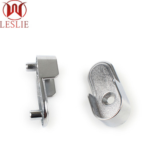 Supporto <span class=keywords><strong>per</strong></span> tubo con staffa da 5mm foro singolo due tasselli supporto <span class=keywords><strong>per</strong></span> estremità del tubo dell'armadio - Product Image 3