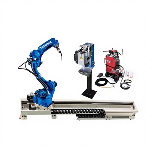 Station de nettoyage de pistolet de soudage robotisé automatique AR1440 avec boîte de vitesses et moteur contrôlés par PLC pour soudage TIG/MIG - Product Image 1