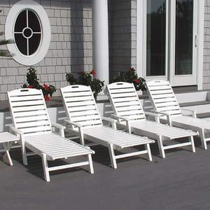 Chaise longue <span class=keywords><strong>de</strong></span> piscine en plastique durable, mobilier d'extérieur, chaise longue <span class=keywords><strong>de</strong></span> plage, siège moderne pour villa - Product Image 5