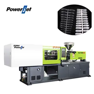 Powerjet-máquina de moldeo por inyección de puntas de uñas de plástico, pequeña, 126ton