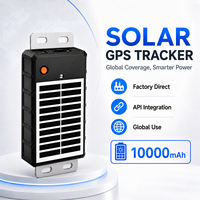 Traceur GPS solaire GLONASS GPRS cellulaire 4G+2G WiFi LBS 10000mAh IP67 étanche avec géolocalisation, alarme SOS, intégration OEM ODM API