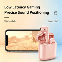 Auriculares Inalámbricos TWS Cómodos con Cancelación de Ruido y Grabación de Reuniones con IA para Juegos y Llamadas