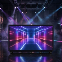 Écran LED pliable P2.6 intérieur/extérieur pour DJ, écran LED portable, table de DJ pour boîte de nuit, bar, événement, exposition