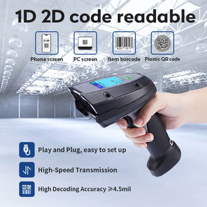 เครื่อง Scanner1D บาร์โค้ด <span class=keywords><strong>QR</strong></span> บลูทูธอุตสาหกรรม SL3678/32บิตเลเซอร์ประมวลผล1.2เมตร/แบตเตอรี่2000mAh/3MIL/2.4G/2.2นิ้ว <span class=keywords><strong>iPhone</strong></span> POS - Product Image 5