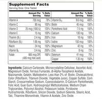 Fournisseur GMP de multivitamines pour femmes et hommes, vitamines pour soutenir l'immunité, plus probiotiques, multivitamines végétaliennes pour hommes et femmes, OEM