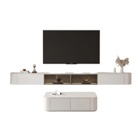 Gabinetes de Tv de sala de estar directos de fábrica para sala de estar Gabinete de función de almacenamiento de muebles de madera para el hogar
