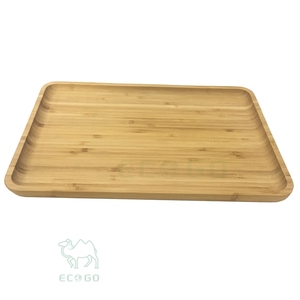 Bandeja Rectangular Decorativa de Bambú Ecológica Personalizada con Acabado Lacado para Bebidas, Uso en Restaurantes y Hoteles - Product Image 6
