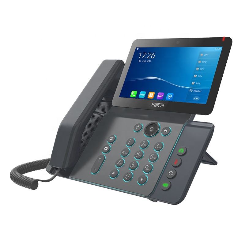 Flagship IP Phone - 7 Inch Smart Video Phone with 20 SIP Lines