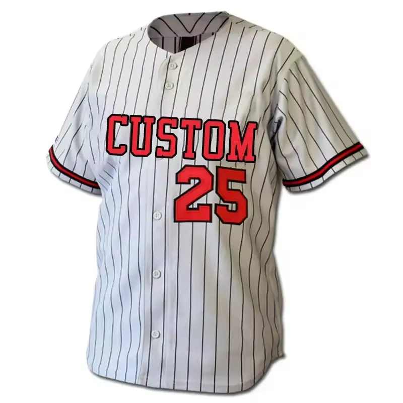 customize korean embroidery style shirt tackle twill wholesale mens baseball jersey