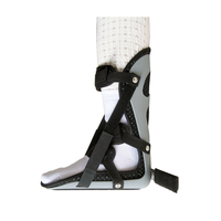Orthèse de cheville réglable de qualité médicale AFO – Attelle respirante pour la rééducation des fractures de la cheville et le soutien du pied tombant
