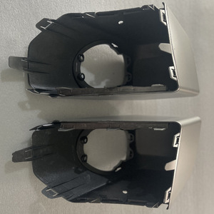 Toyota FJ Cruiser Front Bumper <b>Corner</b> <b>Protectors</b> Silver Fog Light Cutouts 52414-35030 52413-35040 - Product Image 2