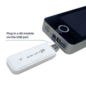 Terminal biométrique 4G sans fil à écran tactile avec reconnaissance faciale et palmaire, prise en charge de l'intégration SDK API - Product Image 2