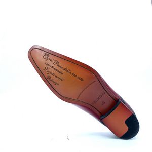 Zapatos Formales de Vestir para Hombre 2021, Diseño Paisley en la Puntera, Color Rojo y Negro - Product Image 6