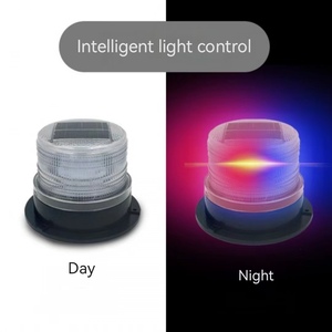 Feux d'avertissement solaires <span class=keywords><strong>de</strong></span> haute <span class=keywords><strong>qualité</strong></span> pour la route, <span class=keywords><strong>balise</strong></span> stroboscopique, lumière LED pour camion 24 volts - Product Image 5