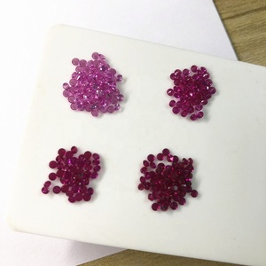 Rubí <span class=keywords><strong>Rojo</strong></span> Degradado al por Mayor, Rubí Redondo Cultivado en Laboratorio 3 #   5 #   7 #   8 #   Gema de Corindón Sintético de <span class=keywords><strong>Color</strong></span> <span class=keywords><strong>Rojo</strong></span> Claro a <span class=keywords><strong>Rojo</strong></span> <span class=keywords><strong>Oscuro</strong></span> - Product Image 1