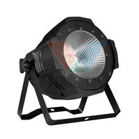 Lampu sorot panggung LED RGBW 4-in-1 DMX512 100W, lampu sorot untuk DJ Disco