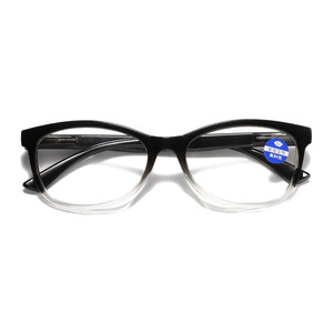 Lunettes <span class=keywords><strong>de</strong></span> lecture unisexe haut <span class=keywords><strong>de</strong></span> gamme à monture souple avec zoom intelligent et <span class=keywords><strong>verres</strong></span> dégradés noirs pour presbytes d'âge moyen et personnes âgées - Product Image 4