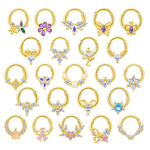Anello <span class=keywords><strong>per</strong></span> naso e orecchio, gioielli <span class=keywords><strong>per</strong></span> piercing alla cartilagine, anello <span class=keywords><strong>per</strong></span> naso, orecchino <span class=keywords><strong>per</strong></span> naso - Product Image 6