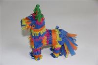 Hot Wholesale Funny Colorful Mini Donkey Pinata