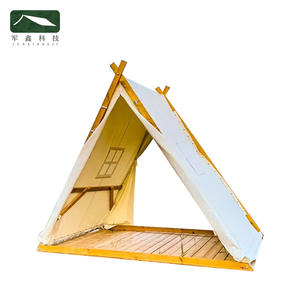 เต็นท์สามเหลี่ยมกลางแจ้ง Junxin Tech ขนาดสั่งทำได้ ระบายอากาศ กันน้ำ สำหรับตั้งแคมป์ทุกฤดู - Product Image 2