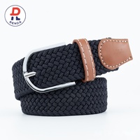 Ceinture extensible OEM pour hommes, sans boucle, confortable, ajustable, en toile, tendance, directement de l'usine, durable, ajustement confortable, pour le golf et les loisirs