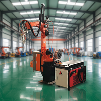 Station de soudage laser à fibre pour robots industriels avec système CCD et de suivi des coutures, pour tôles et tuyaux en acier, soudeuse robotisée 6 axes