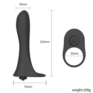Caja Personalizada Gratis - Vibrador de <span class=keywords><strong>Doble</strong></span> Penetración de 10 Velocidades, Consolador con Correa, Vibrador con Correa para Pene, Tapón Anal, Juguetes Sexuales para Adultos - Product Image 2
