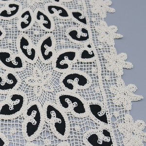 <strong>Wholesale</strong> Eco-Friendly Very Lightweight Cotton <strong>Lace</strong> <strong>Fabric</strong> for Dresses Scarves Home Decor Custom Designs Bulk Discount Global - Product Image 4