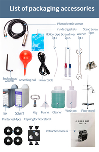 Giá rẻ giá nhỏ Máy in phun cho 12.7 mét mã hóa máy cij hộp máy in Máy in máy bay phản lực mực máy in Thời hạn sử dụng mã vạch - Product Image 4